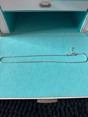 Origami Owl Silver Chain Necklace with Polished Finish